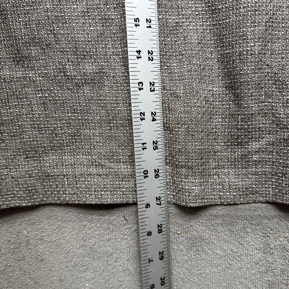 Manuel Ritz Linen Blend Blazer Mens 32R‎ Gray Unstructured Sport Coat Made Italy